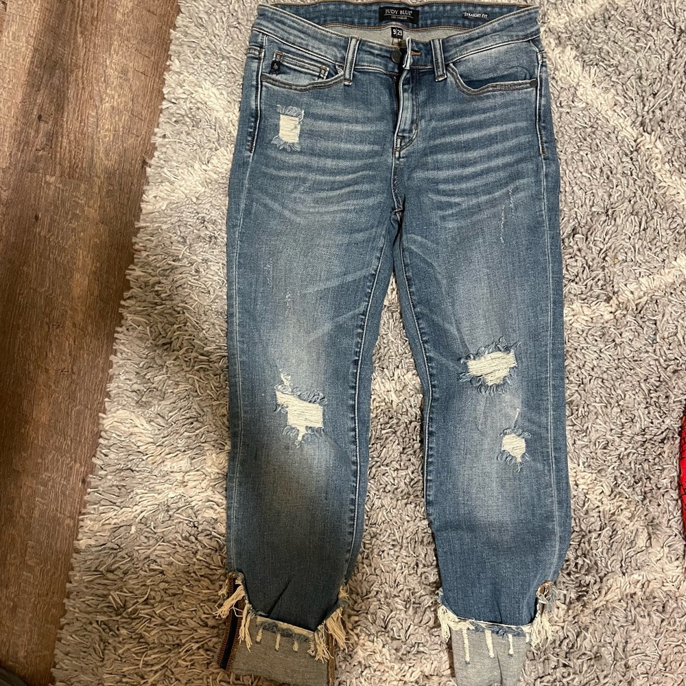 Judy Blue Straight Fit Jeans